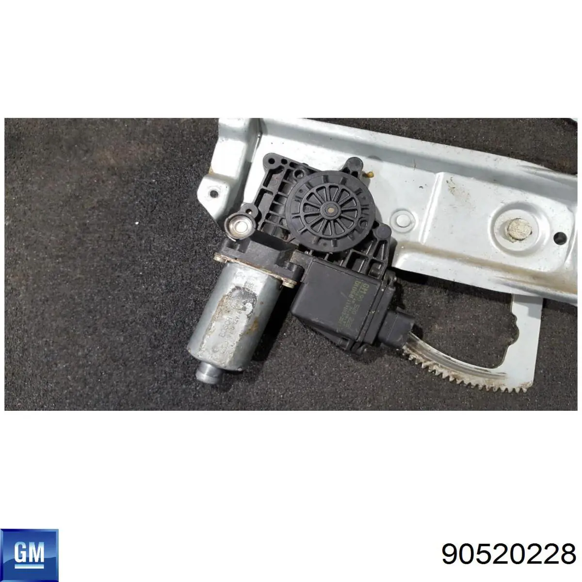 Do koszyka 90520228 General Motors Mechanizm podnoszenia szyby drzwi przednich prawych