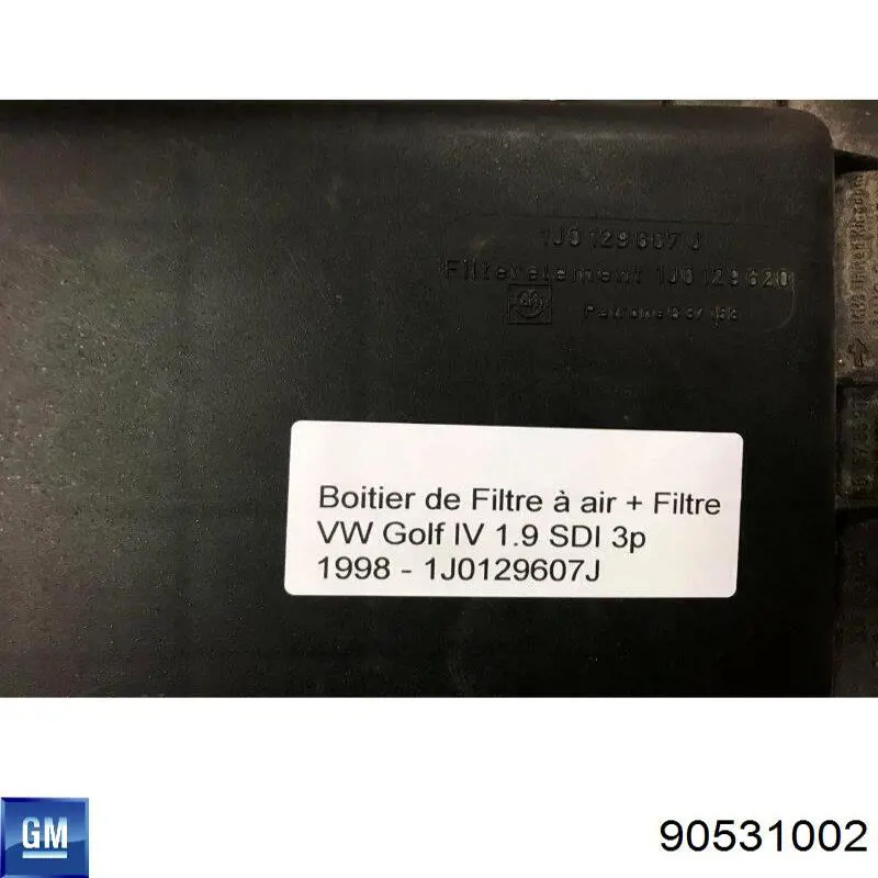 Obudowa filtra powietrza 5834006 General Motors