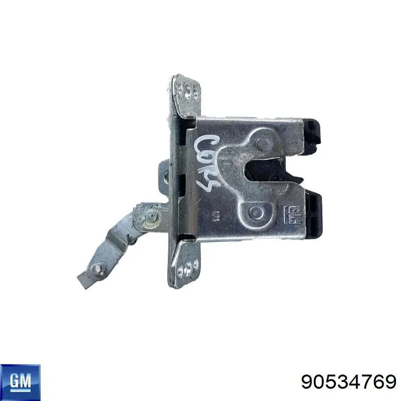 Do koszyka 90534769 General Motors Zamek klapy bagażnika (3/5 drzwi tylnych)