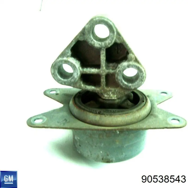 Do koszyka 90538543 Opel Wspornik lewej poduszki (podpory) silnika