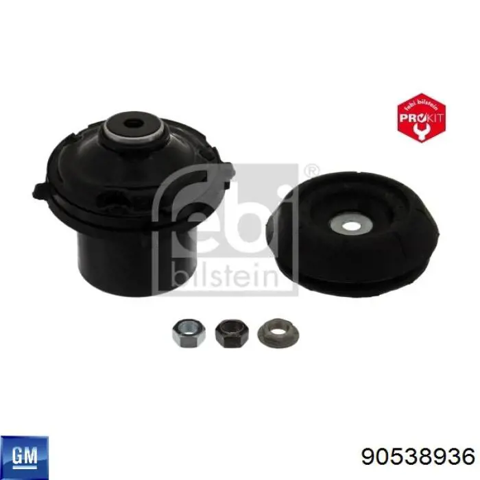 Do koszyka 90538936 General Motors Poduszka amortyzatora przedniego