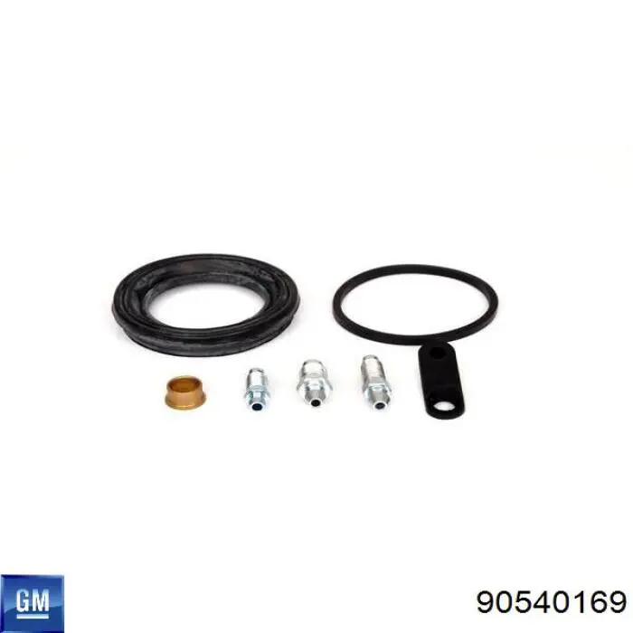 Zestaw naprawczy zacisku hamulcowego przedniego 90540169 General Motors