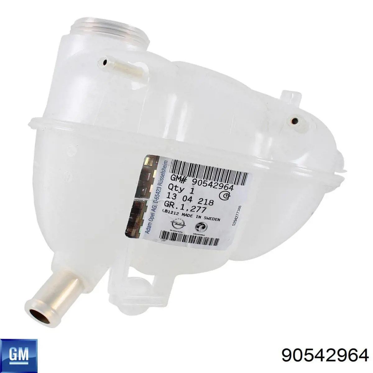 Zbiorniczek wyrównawczy układu chłodzenia 90542964 General Motors