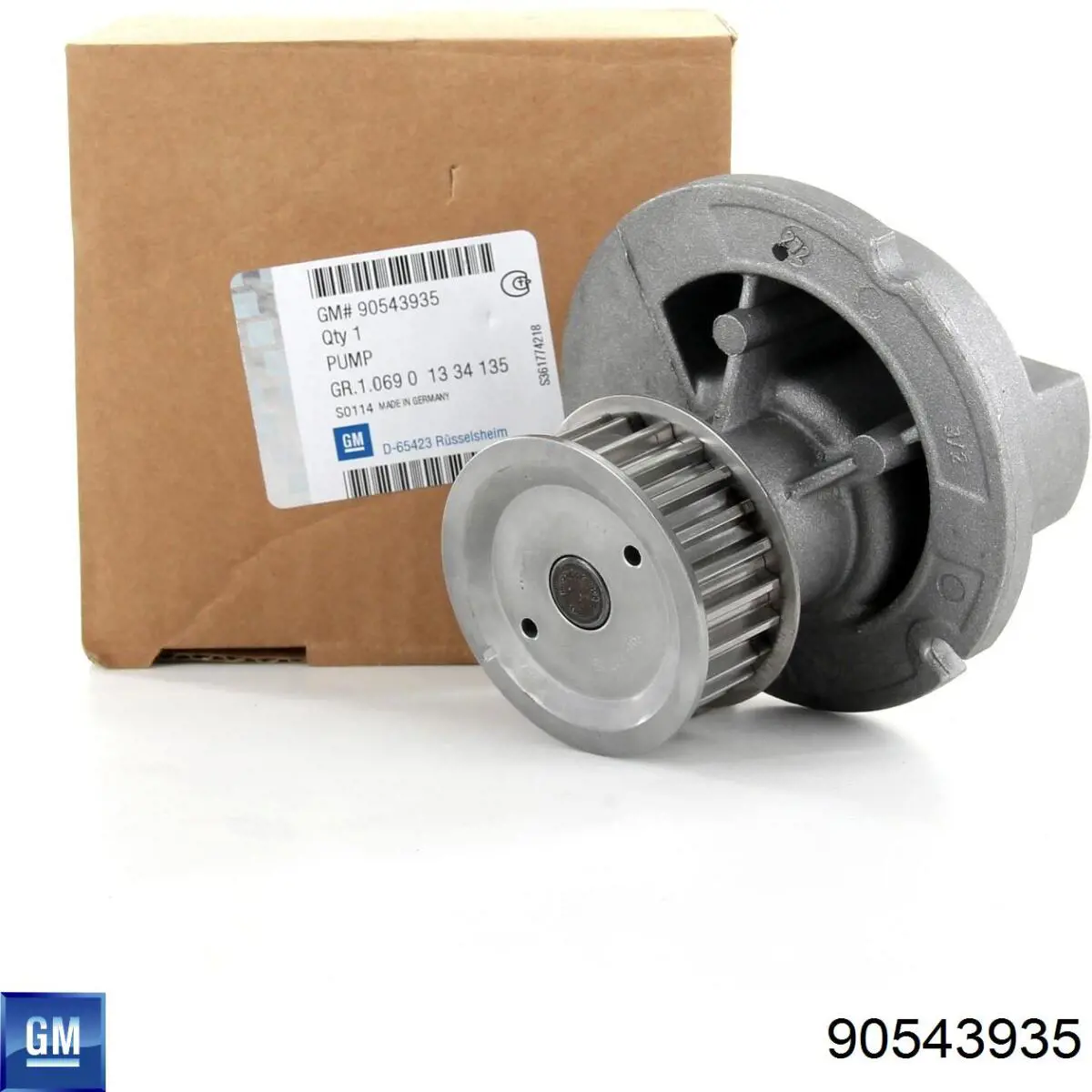 Do koszyka 90543935 General Motors Pompa chłodząca wodna
