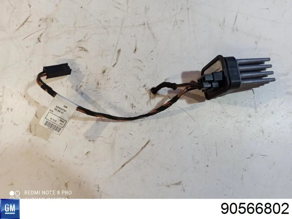 Rezystor wentylatora nagrzewnicy (ogrzewacza kabiny) General Motors 90566802 cena, od 47,12 USD