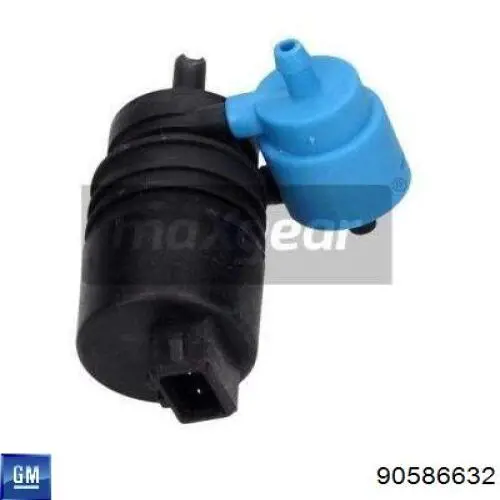 Pompka spryskiwacza szyby przedniej 71740942 Chrysler