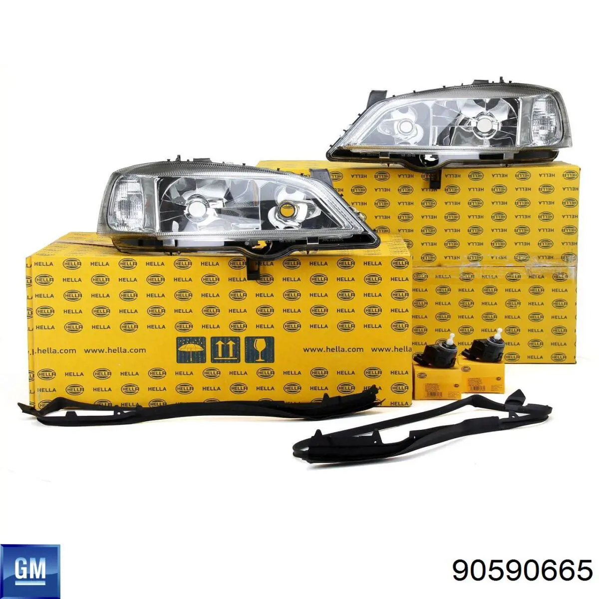 Do koszyka 90590665 General Motors Korektor swiatel