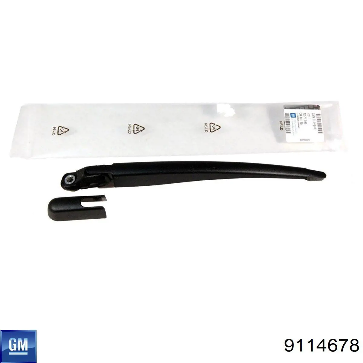 Ramię wycieraczki szyby tylnej General Motors 9114678 cena, od 12,53 USD