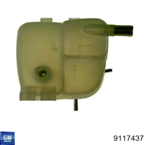 Zbiorniczek wyrównawczy układu chłodzenia 9117437 General Motors