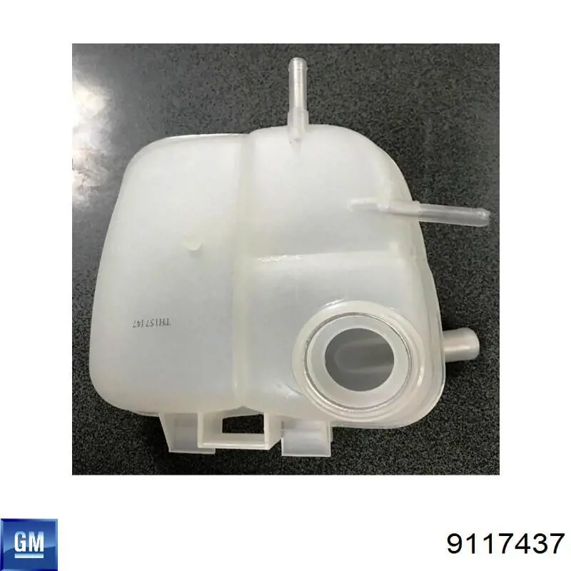 Zbiorniczek wyrównawczy układu chłodzenia General Motors 9117437 cena, od 17,90 USD