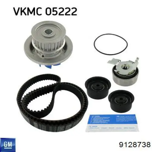 Rolka prowadząca kierunkowa paska rozrządu General Motors 9128738 cena, od 12,23 USD