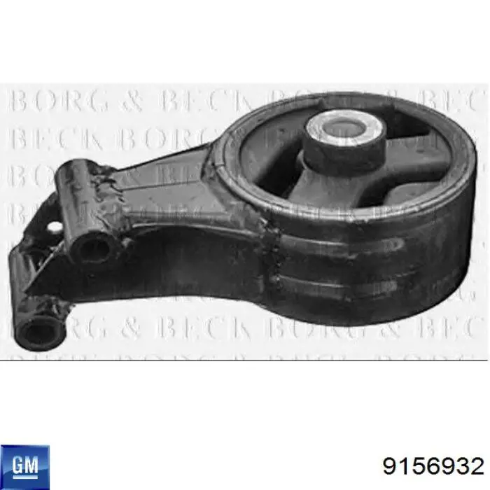 9156932 General Motors Poduszka (podpora) silnika tylna