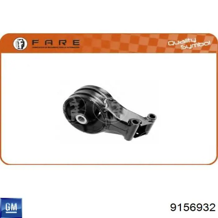 Poduszka (podpora) silnika tylna General Motors 9156932 cena, od 47,58 USD