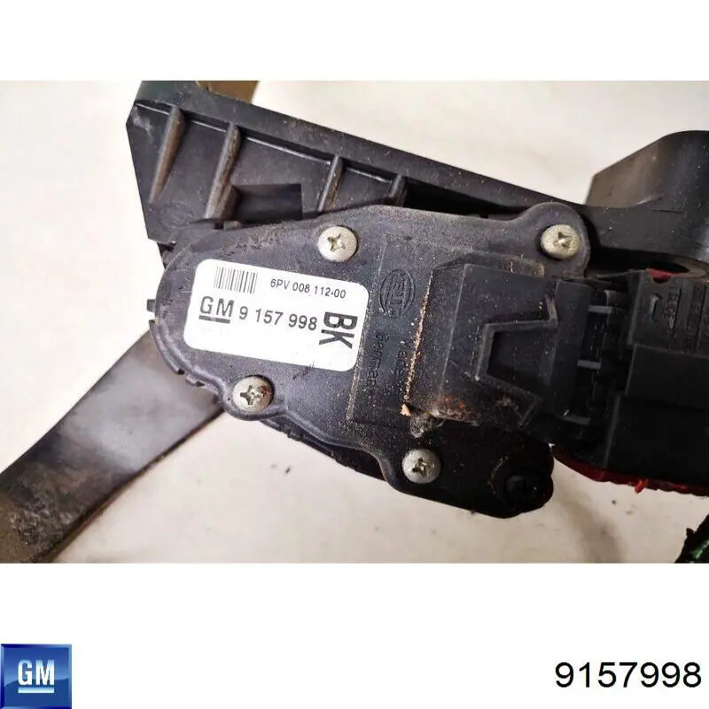 Do koszyka 9157998 General Motors Pedał przyspieszenia (gazu)