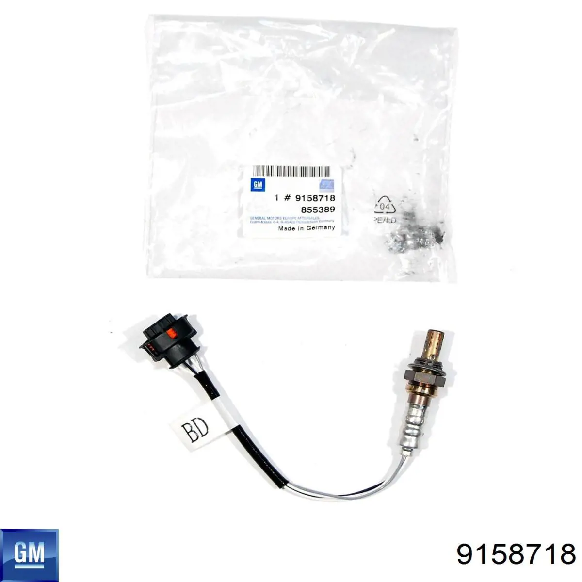 9158718 General Motors sonda lambda czujnik tlenu po katalizatorze