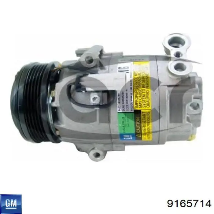 Sprężarka klimatyzacji General Motors 9165714 cena, od 185,90 USD