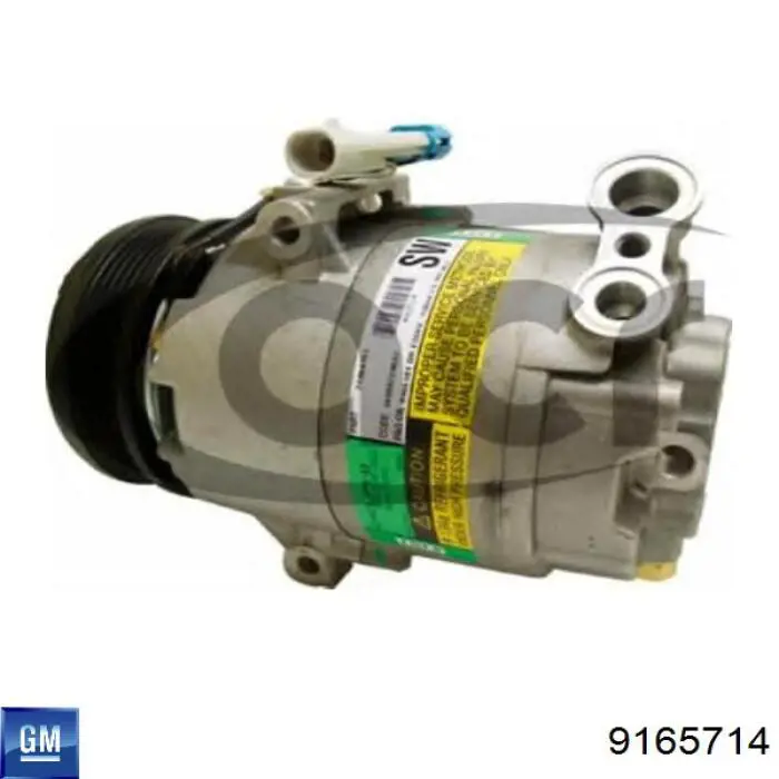 Sprężarka klimatyzacji 9165714 General Motors
