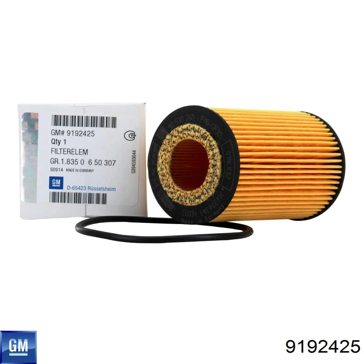 Do koszyka 9192425 General Motors Filtr oleju
