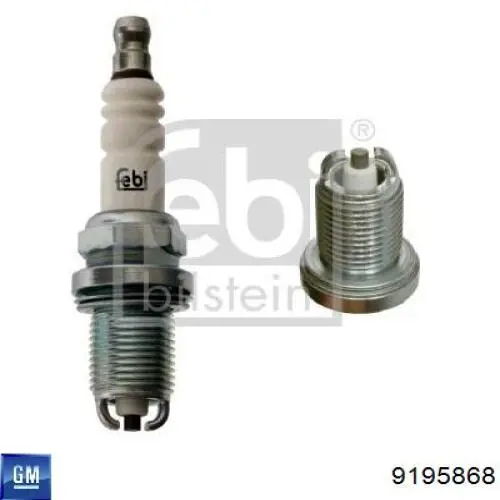 Świeca zapłonowa 9195868 General Motors