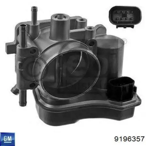 Przepustnica, komplet General Motors 9196357 cena, od  