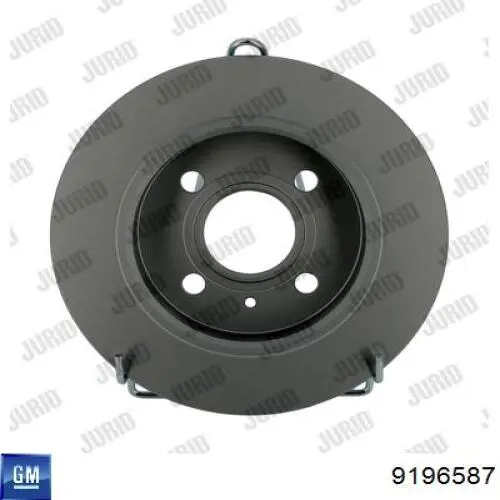 Tarcza hamulcowa tylna General Motors 9196587 cena, od 25,35 USD