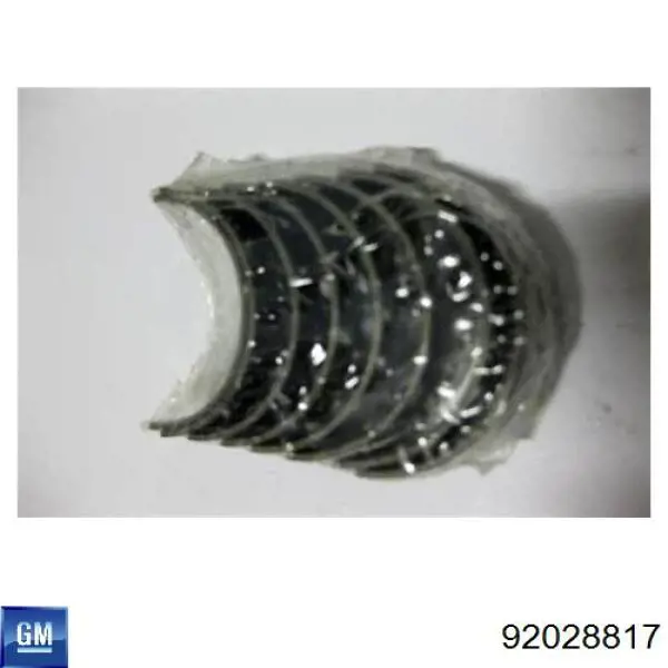 Panewki korbowodowe wału korbowego, zestaw, standardowe (STD) General Motors 92028817 cena, od 19,58 USD