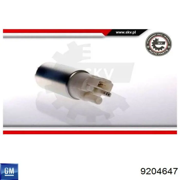 Do koszyka 9204647 General Motors Moduł pompy paliwowej z czujnikiem poziomu paliwa