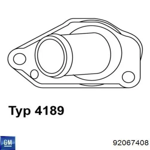 Termostat General Motors 92067408