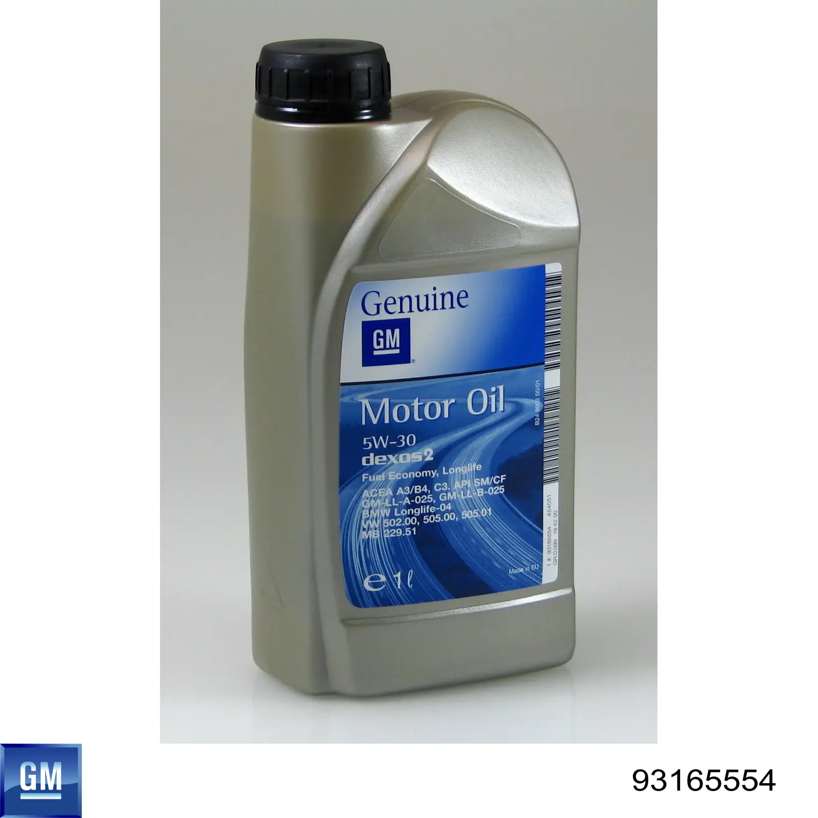 Olej do silnika General Motors 93165554 cena, od 15,93 USD