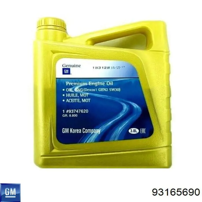 Olej do silnika General Motors 93165690 cena, od 15,88 USD