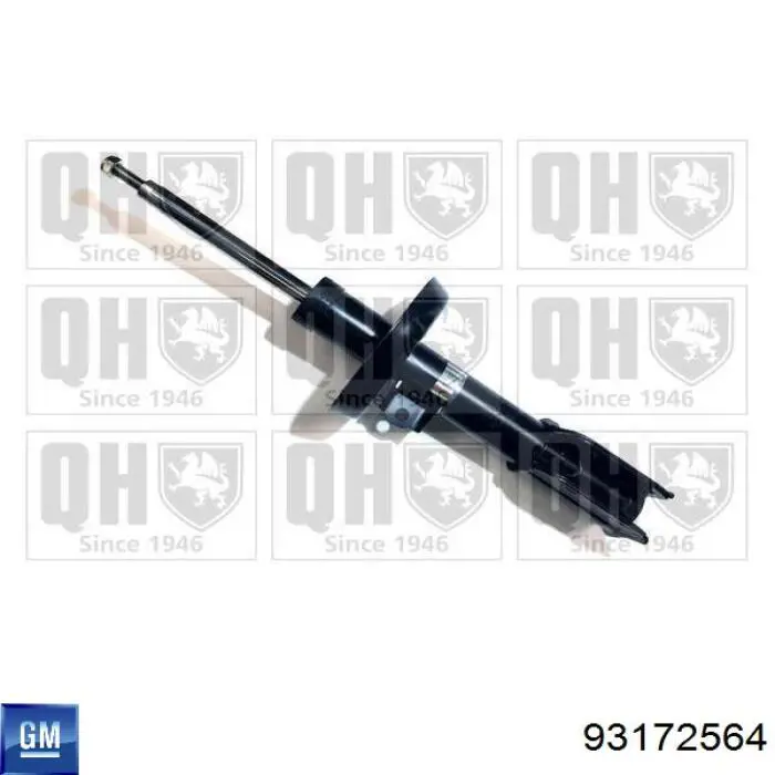 Do koszyka 93172564 General Motors Amortyzator przedni prawy