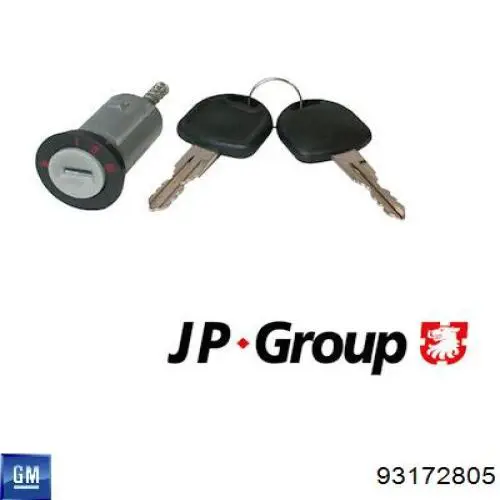 93172805 General Motors Wkładka stacyjki zapłonowej