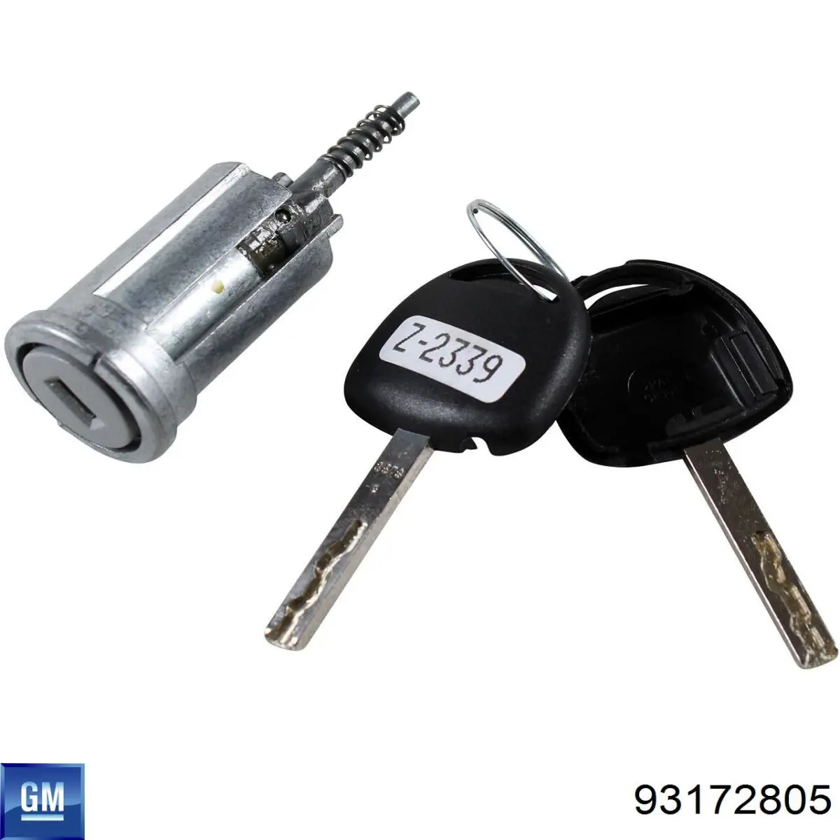Wkładka stacyjki zapłonowej 93172805 General Motors