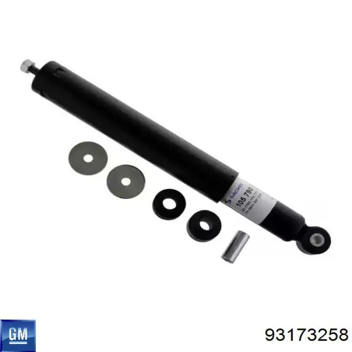 Amortyzator tylny 93173258 General Motors