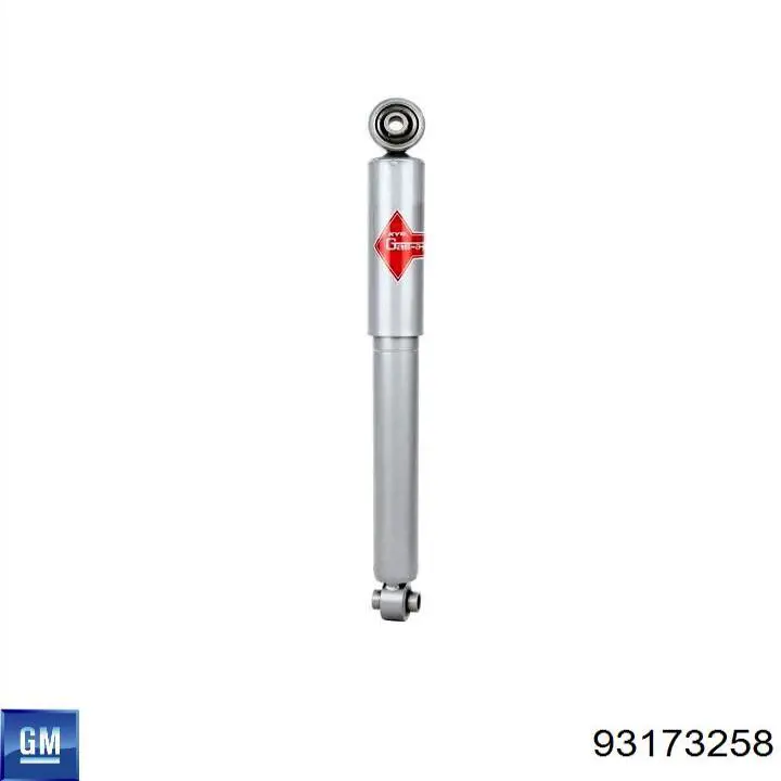 Do koszyka 93173258 General Motors Amortyzator tylny