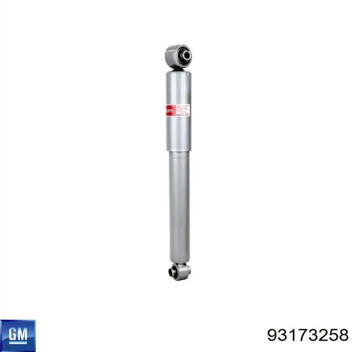 Do koszyka 93173258 General Motors Amortyzator tylny