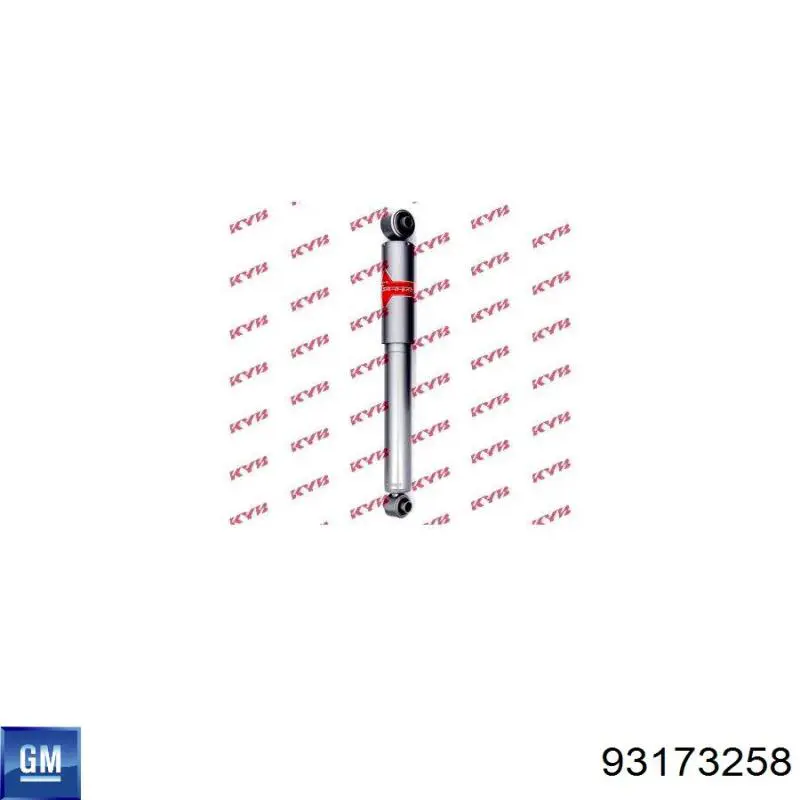 Amortyzator tylny 93173258 General Motors
