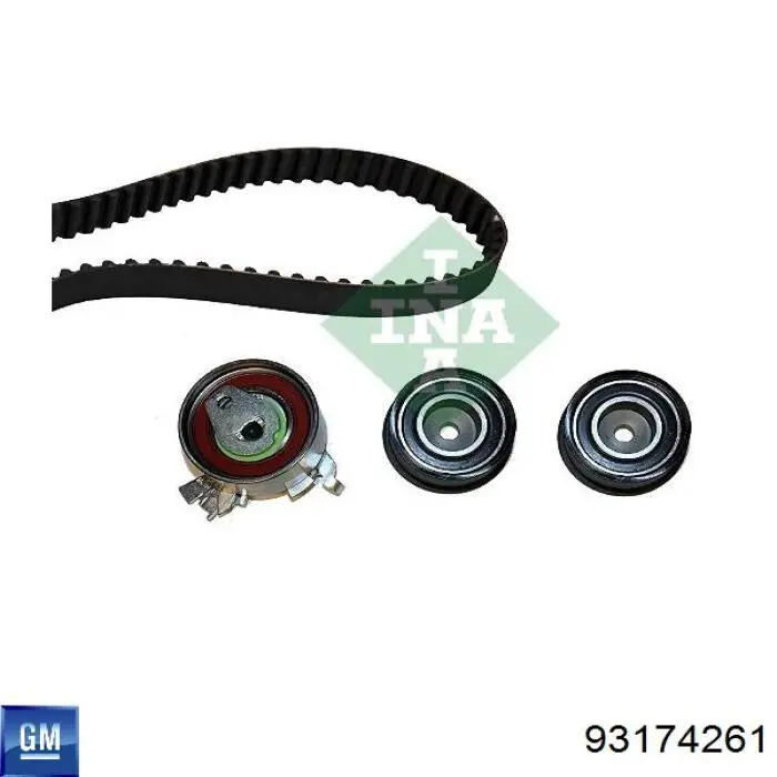 Do koszyka 93174261 General Motors Pasek rozrządu, zestaw