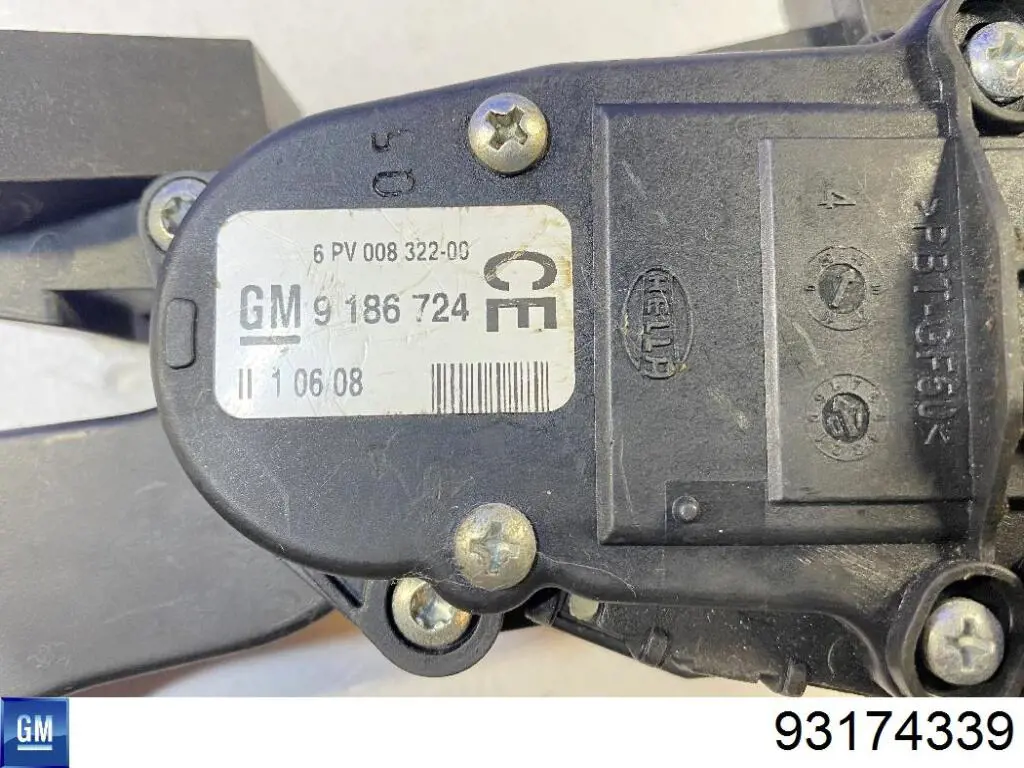  Pedał przyspieszenia (gazu) Opel Vectra 