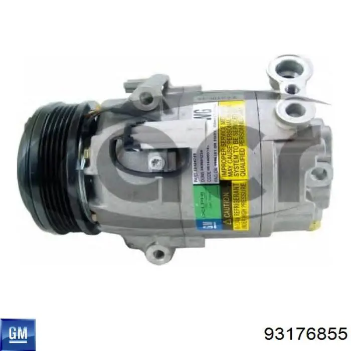 Sprężarka klimatyzacji 93176855 General Motors