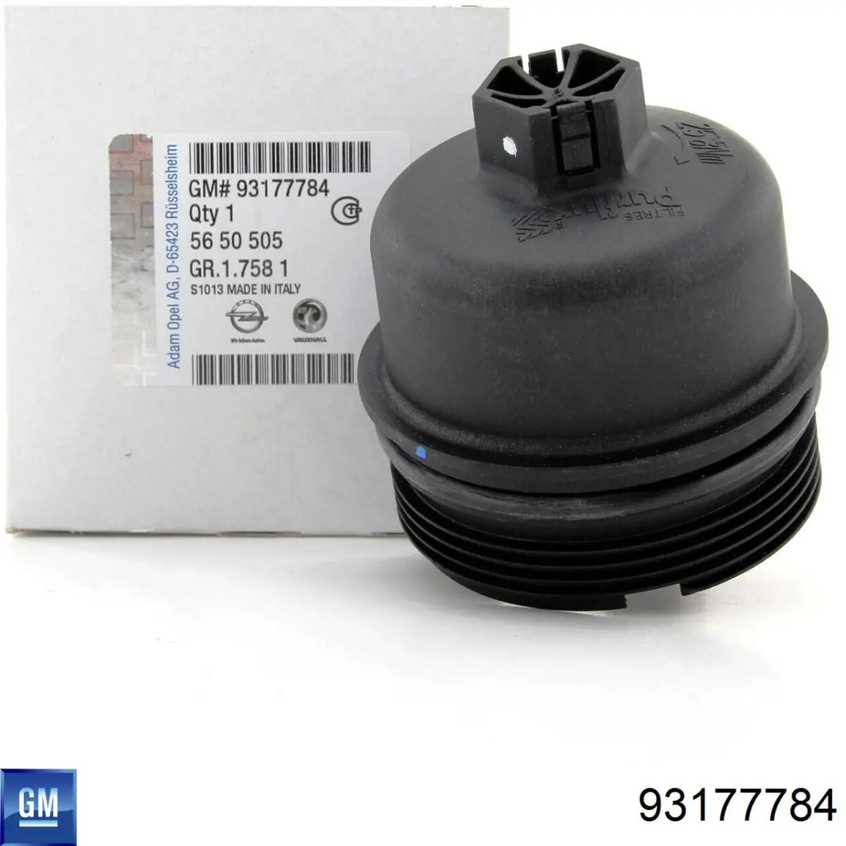 Do koszyka 93177784 General Motors Pokrywa filtra oleju
