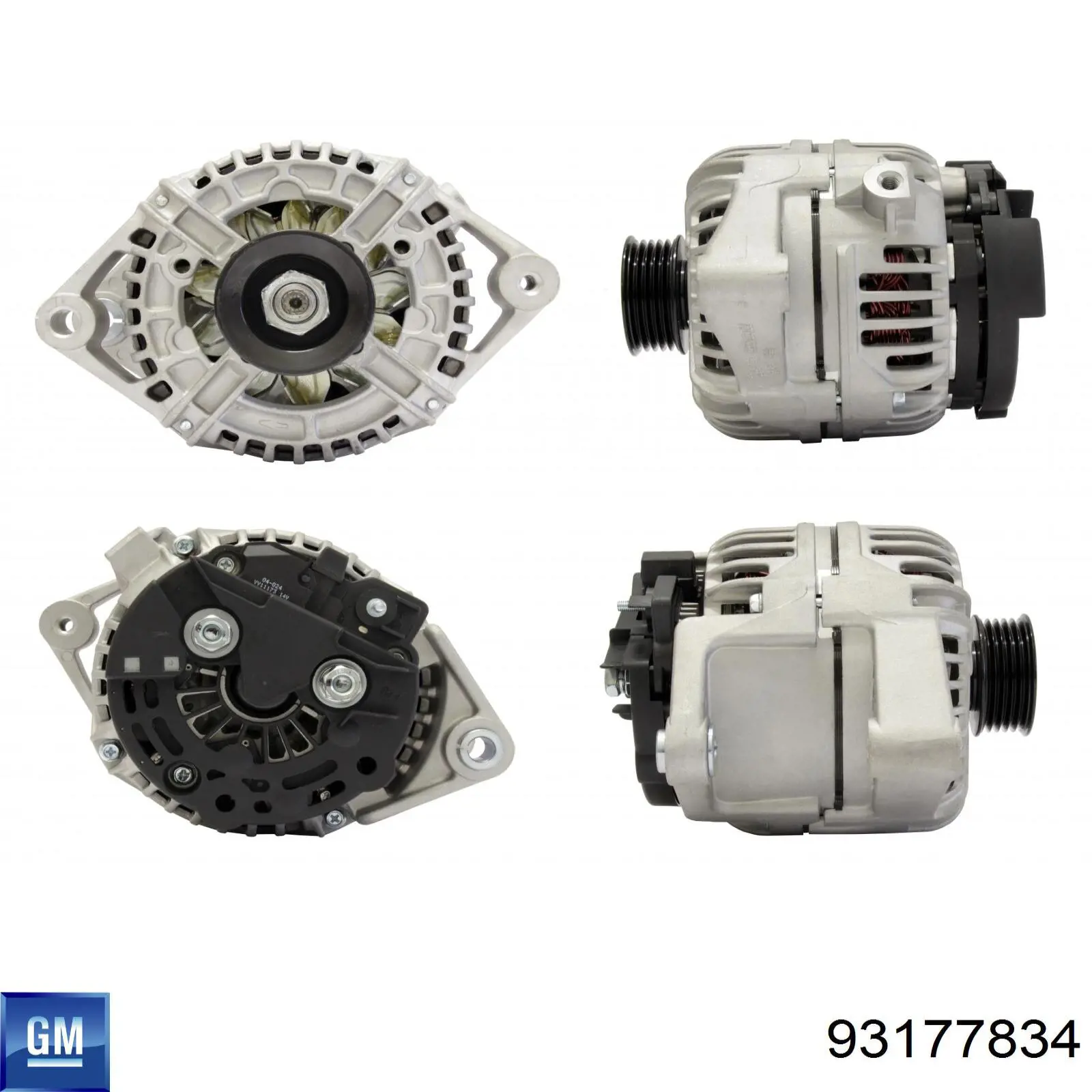 6204191 Opel alternator