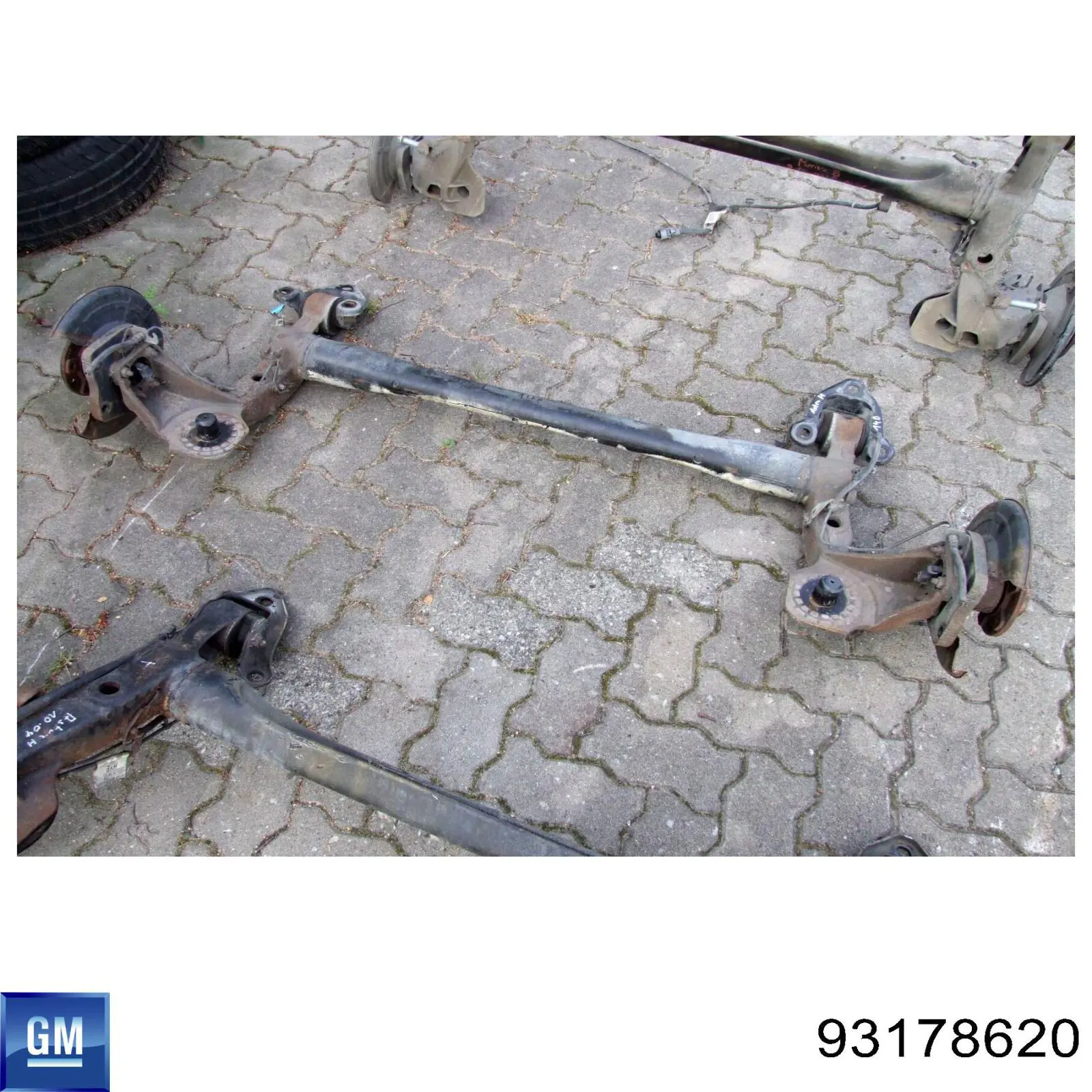 Korpus osi tylnej 93178620 General Motors