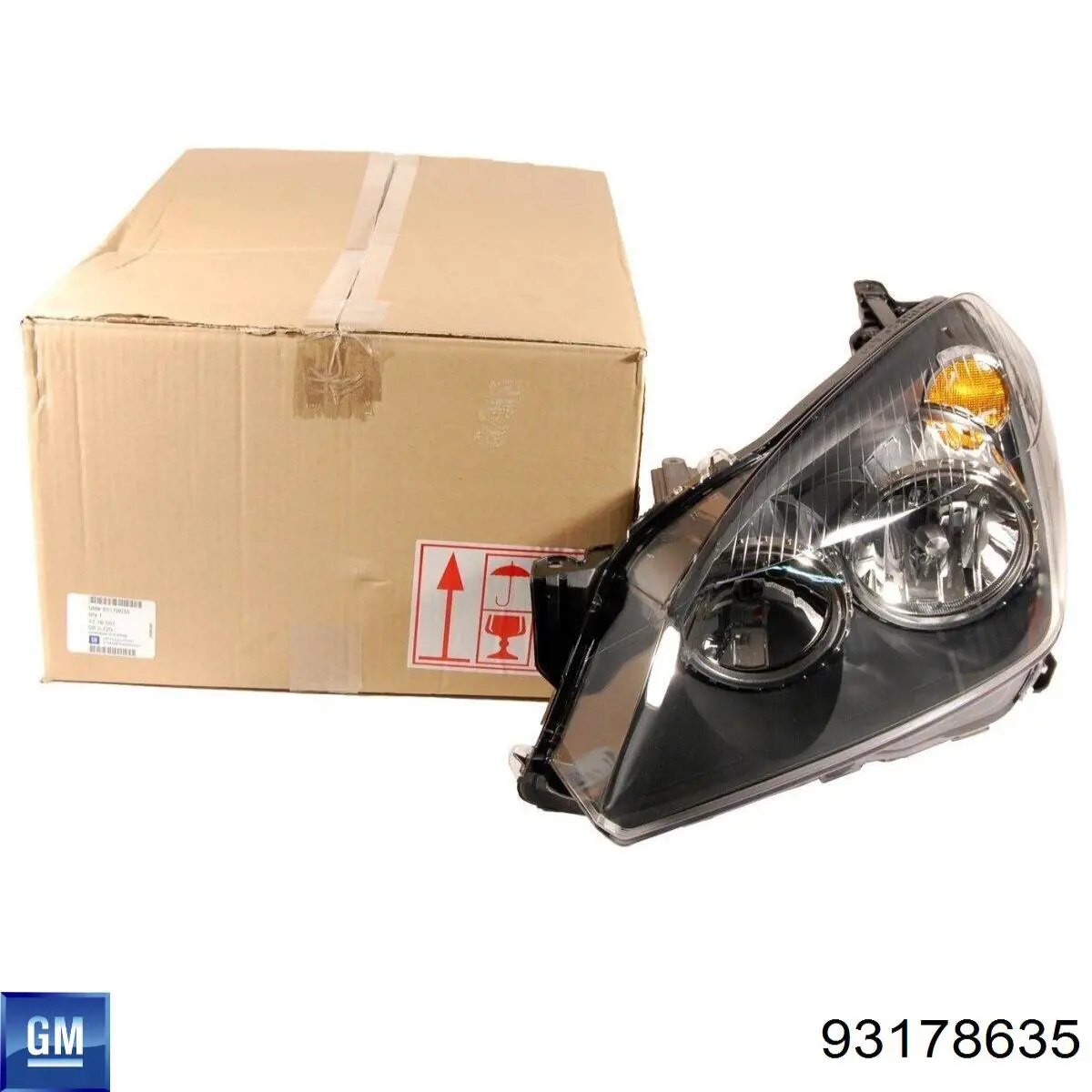 Reflektor lewy General Motors 93178635 cena, od 129,06 USD