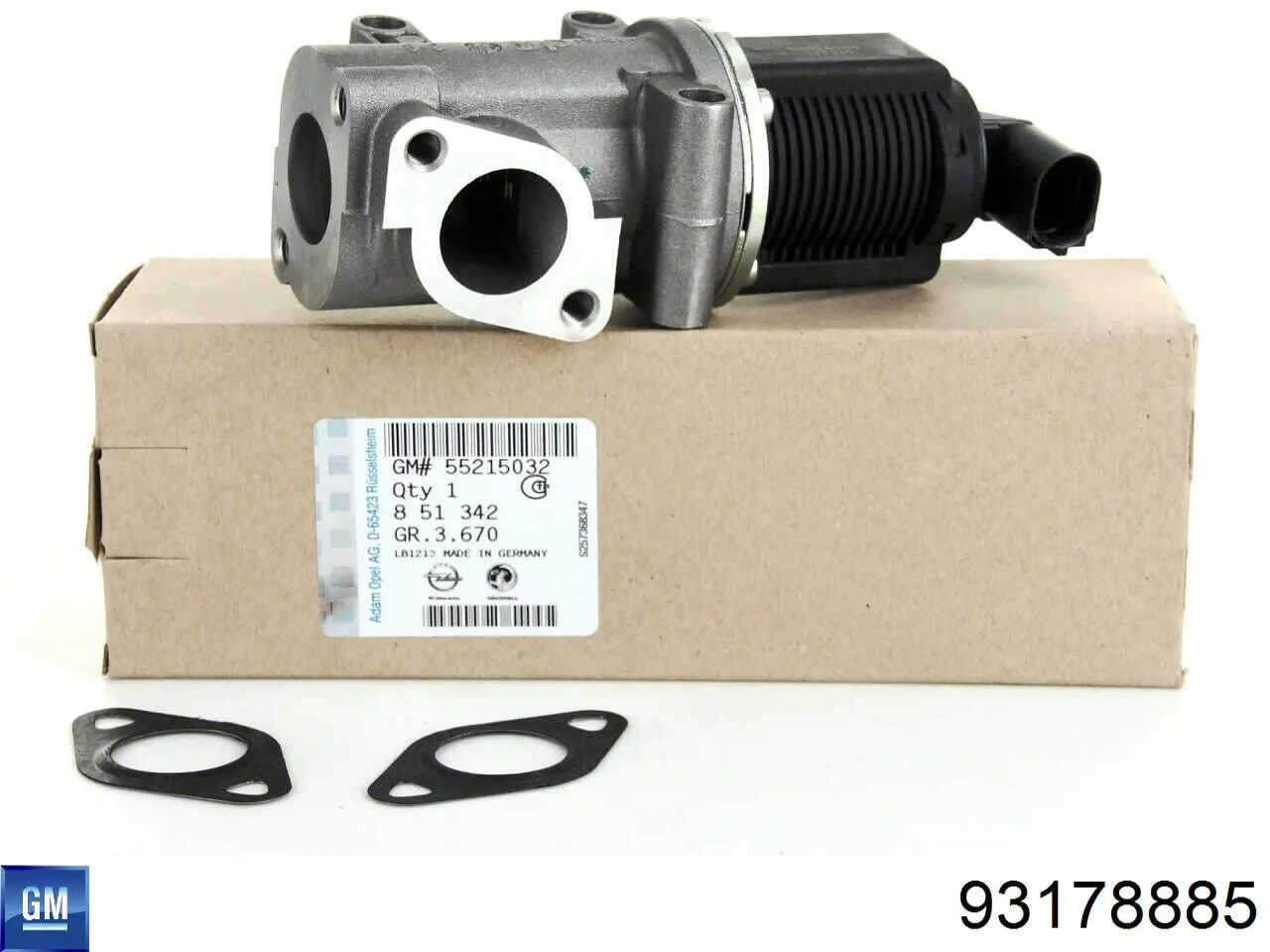 Do koszyka 851362 General Motors Uszczelka zaworu recyrkulacji EGR