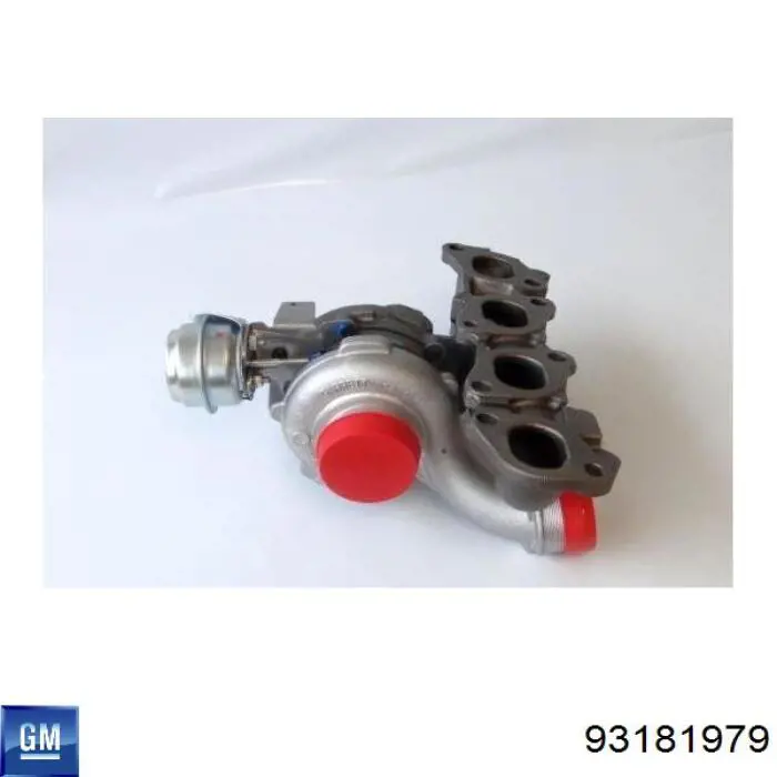 Turbina General Motors 93181979 cena, od 270,34 USD