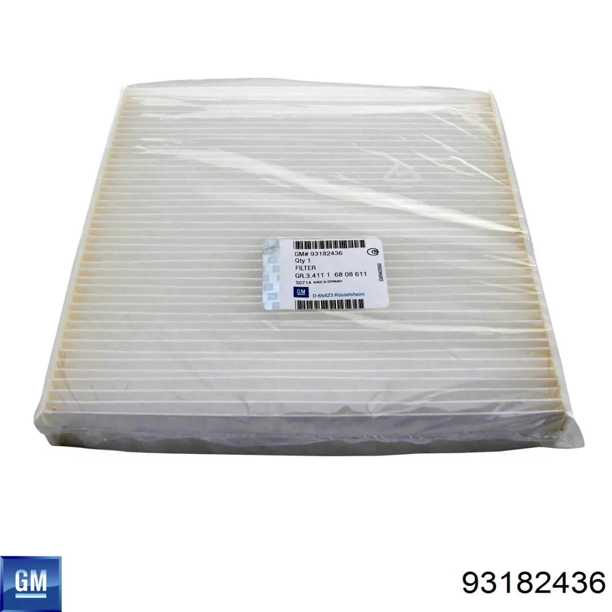 93182436 General Motors Filtr kabiny