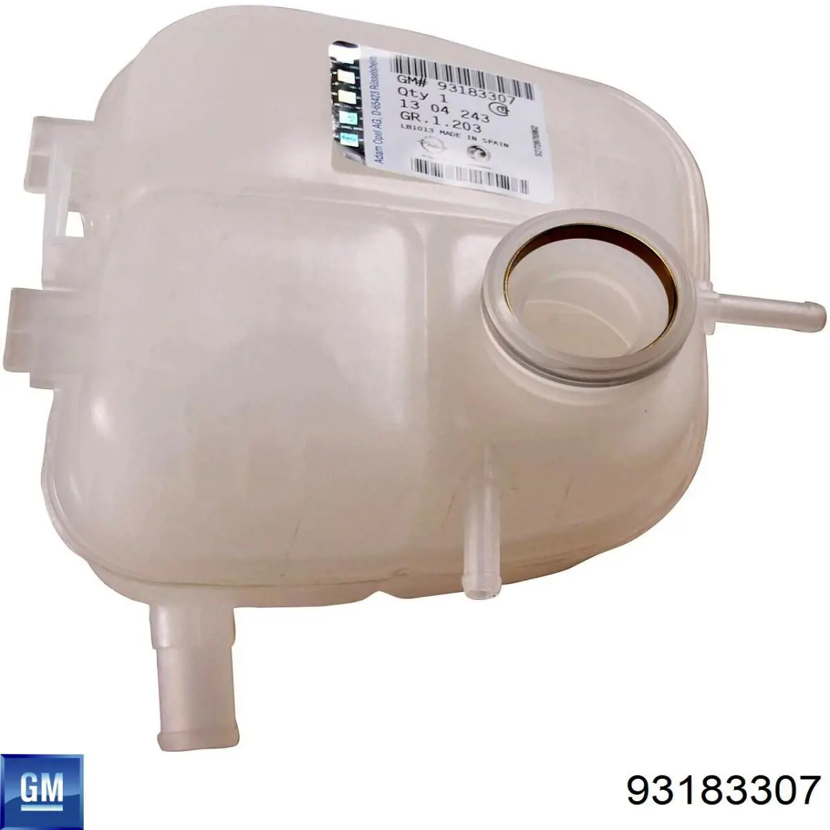 Zbiorniczek wyrównawczy układu chłodzenia General Motors 93183307 cena, od 37,03 USD