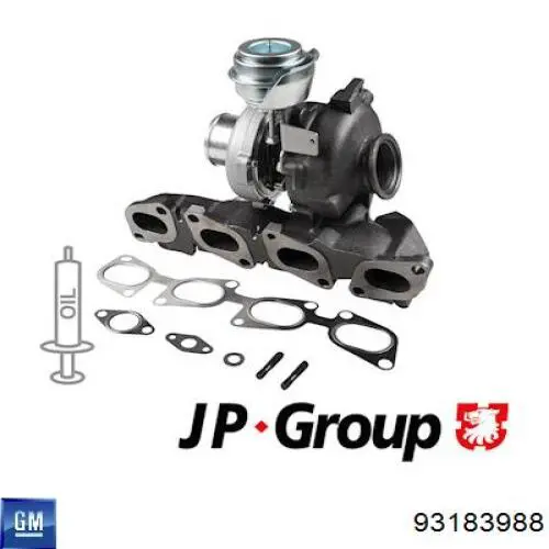 93183988 General Motors Turbina