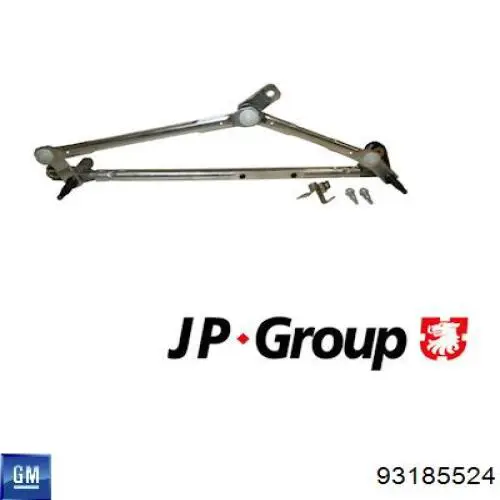 Mechanizm wycieraczek 93185524 General Motors